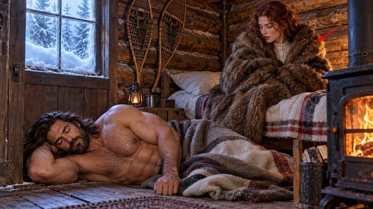 'One Bed, and It's Mine,' the Mountain Man Warned—She Woke Under His Coat as He Slept by the Door